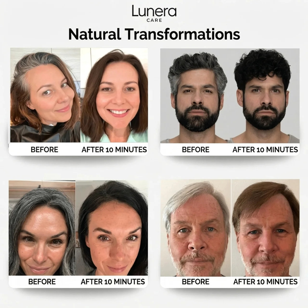 Lunera Shampoo - Perfect Color in 10 Minutes!