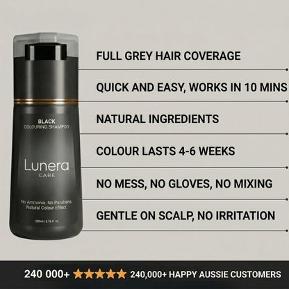 Lunera Shampoo - Perfect Color in 10 Minutes!