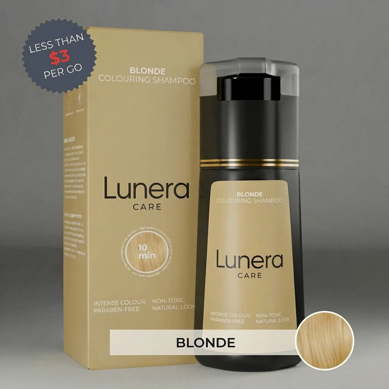 Lunera Shampoo - Perfect Color in 10 Minutes!