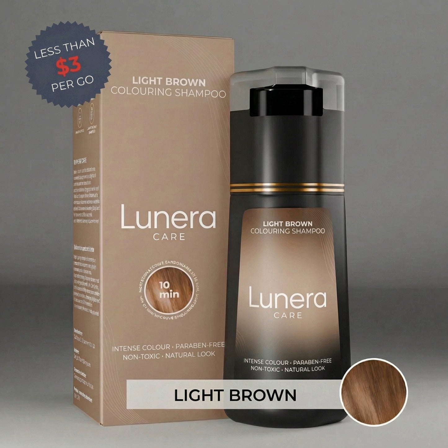 Lunera Shampoo - Perfect Color in 10 Minutes!