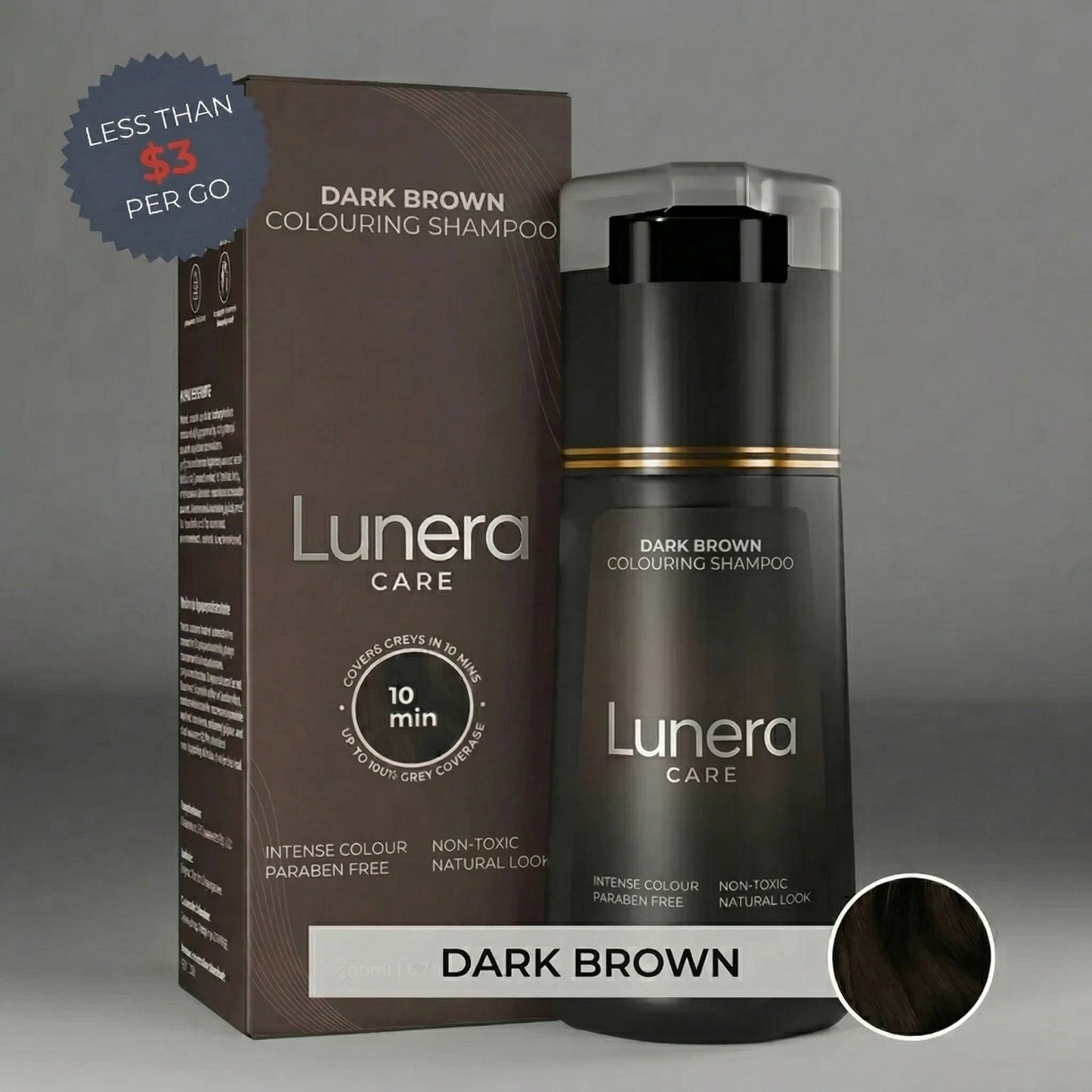 Lunera Shampoo - Perfect Color in 10 Minutes!