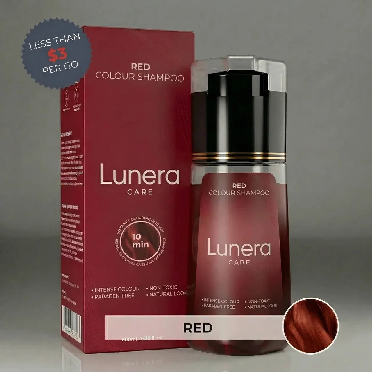 Lunera Shampoo - Perfect Color in 10 Minutes!